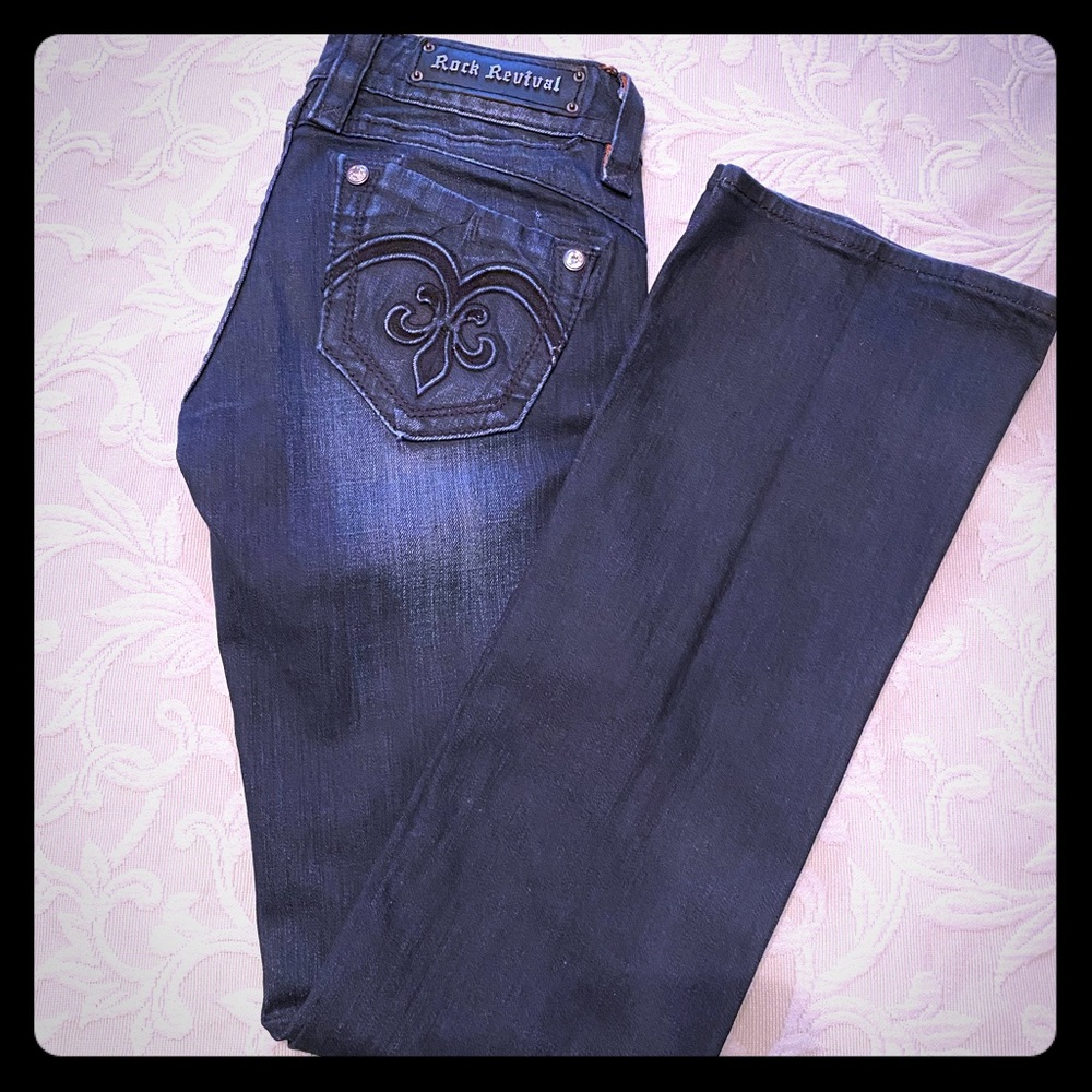 Rock Revival Bootcut Jeans Size 26